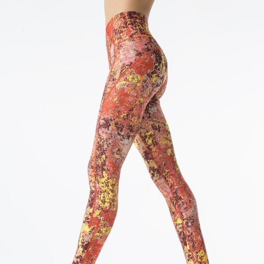 Ghost Flower Nourish 7/8 Harvest Print Legging